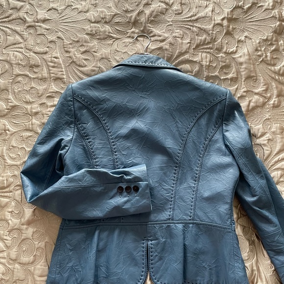 Veston en cuir Bianca Nygard - Picture 2 of 2